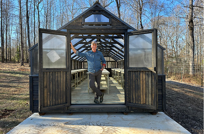 2022 was the year I finally got the greenhouse I had been dreaming about