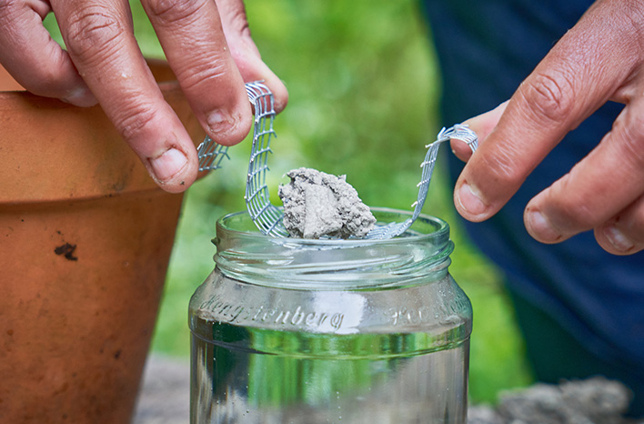Soil aggregation test