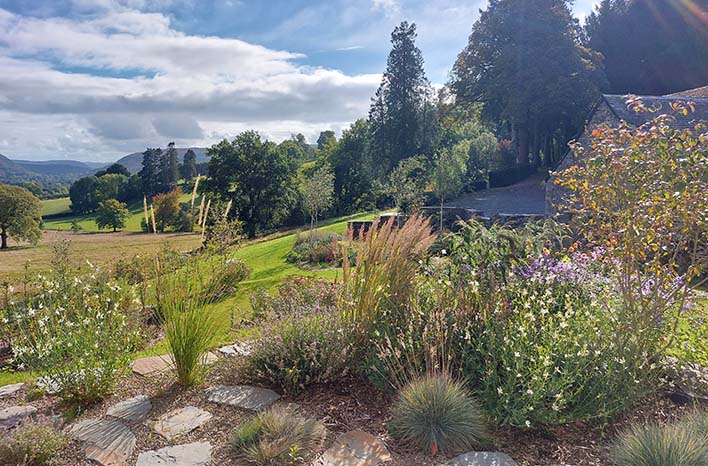 Rhydoldog View Down Valley