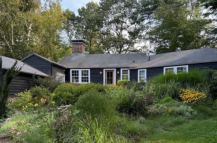 Rochelle Greayer's New England garden.